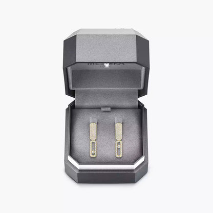 [Amore]Imperial Move SM Diamond Earrings