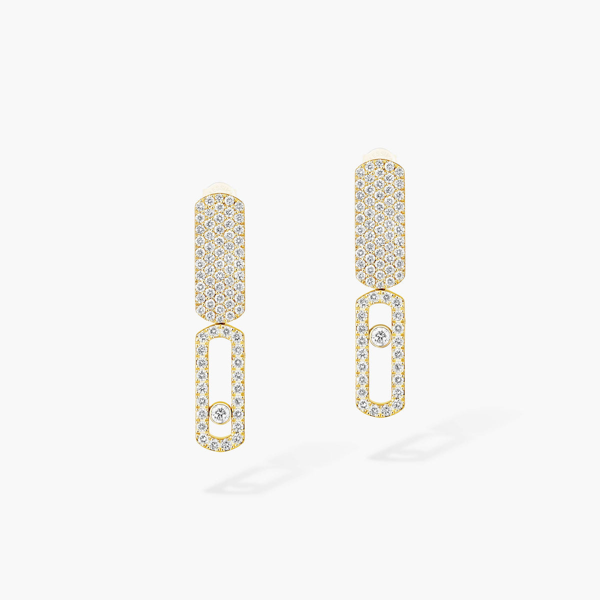 [Amore]Imperial Move SM Diamond Earrings