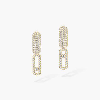 [Amore]Imperial Move SM Diamond Earrings