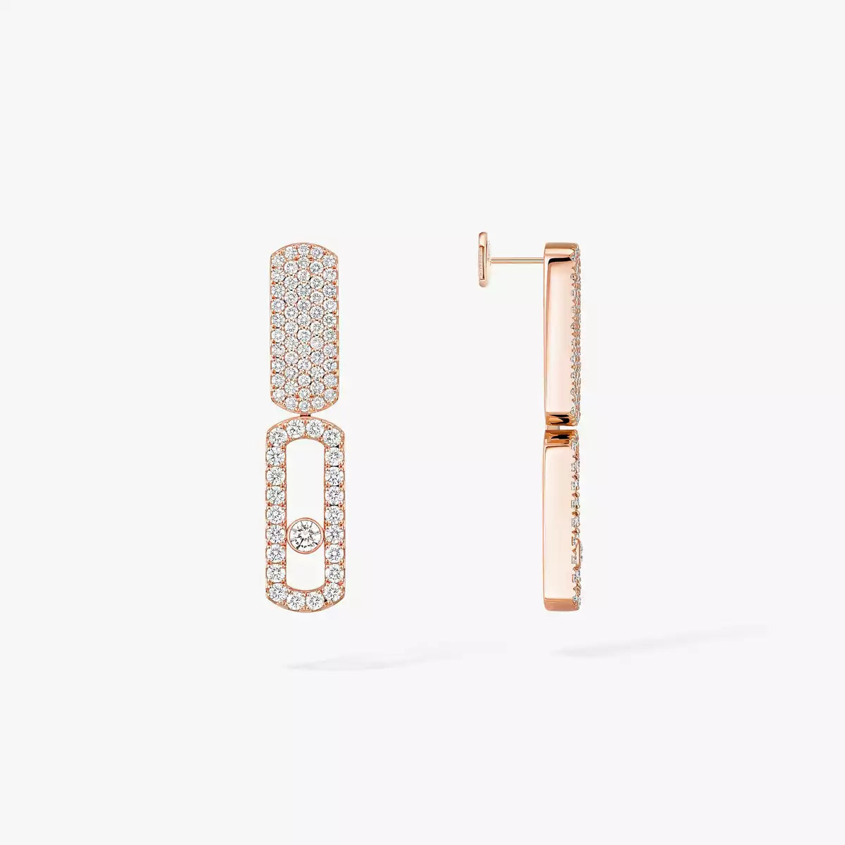 [Amore]Imperial Move SM Diamond Earrings