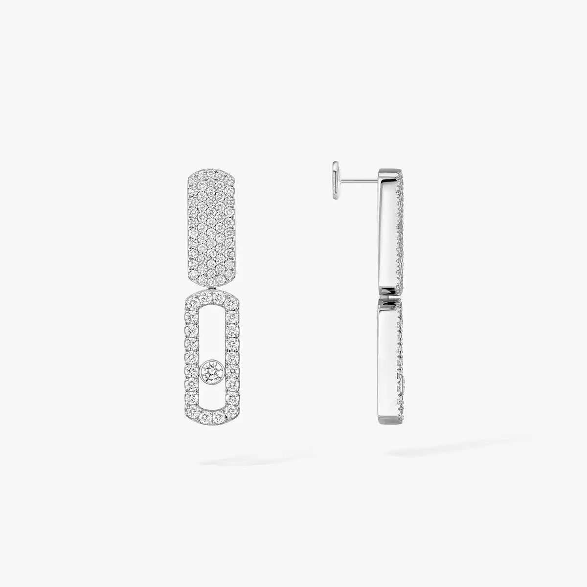 [Amore]Imperial Move SM Diamond Earrings