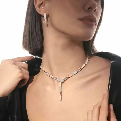 [Amore]Imperial Move SM Diamond Earrings