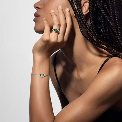 [Amore]Lucky Eye Diamond Bracelet