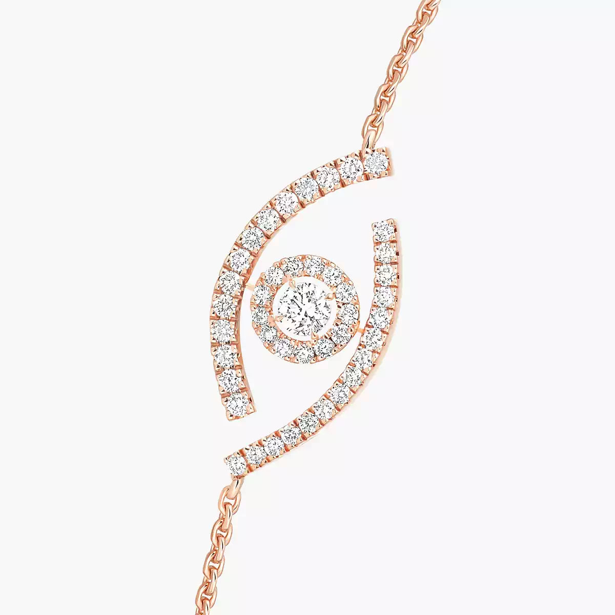 [Amore]Lucky Eye Pave-Set Diamond Bracelet