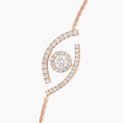 [Amore]Lucky Eye Pave-Set Diamond Bracelet