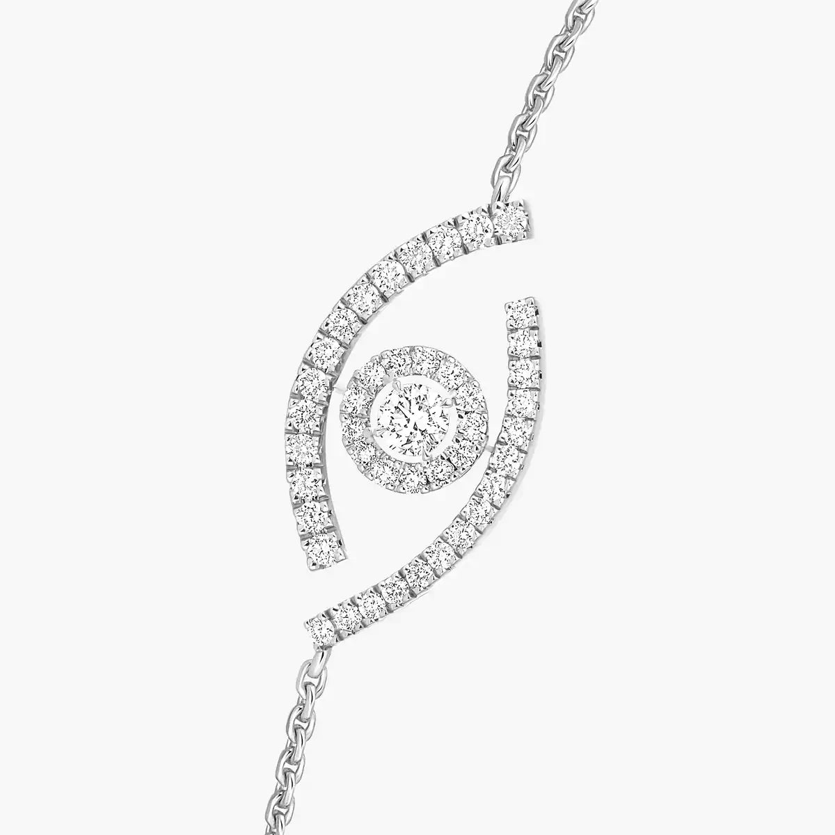 [Amore]Lucky Eye Pave-Set Diamond Bracelet