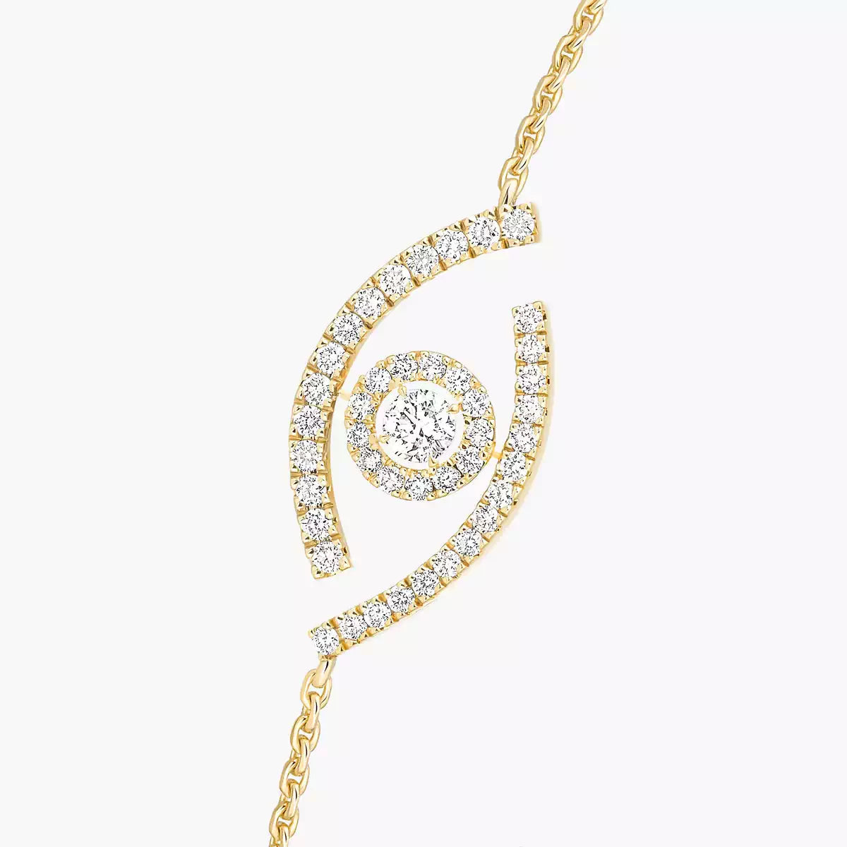 [Amore]Lucky Eye Pave-Set Diamond Bracelet