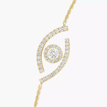 [Amore]Lucky Eye Pave-Set Diamond Bracelet