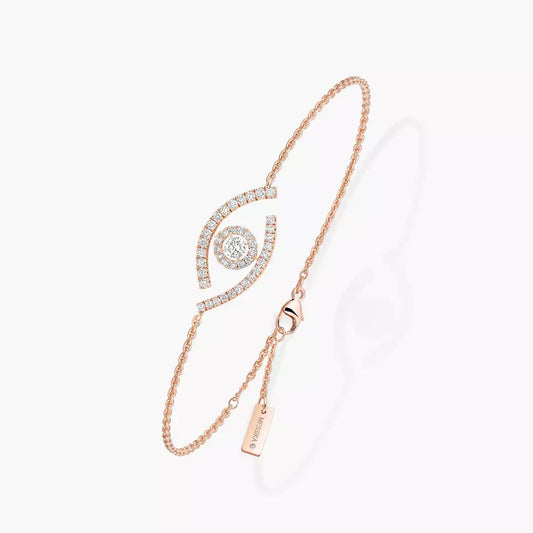 [Amore]Lucky Eye Pave-Set Diamond Bracelet