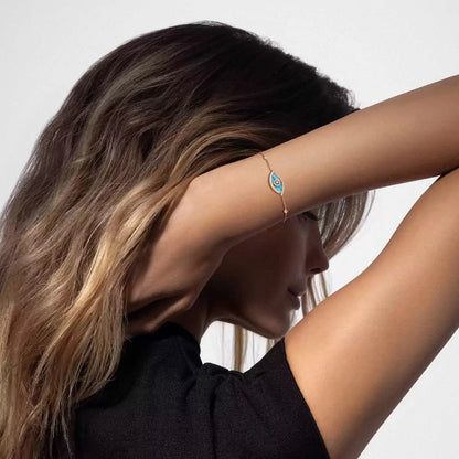 [Amore]Lucky Eye Diamond Bracelet