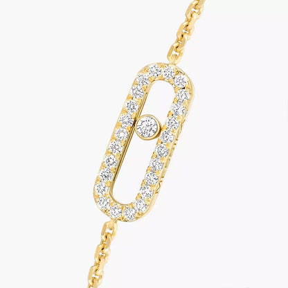 [Amore]Move Uno Diamond Bracelet