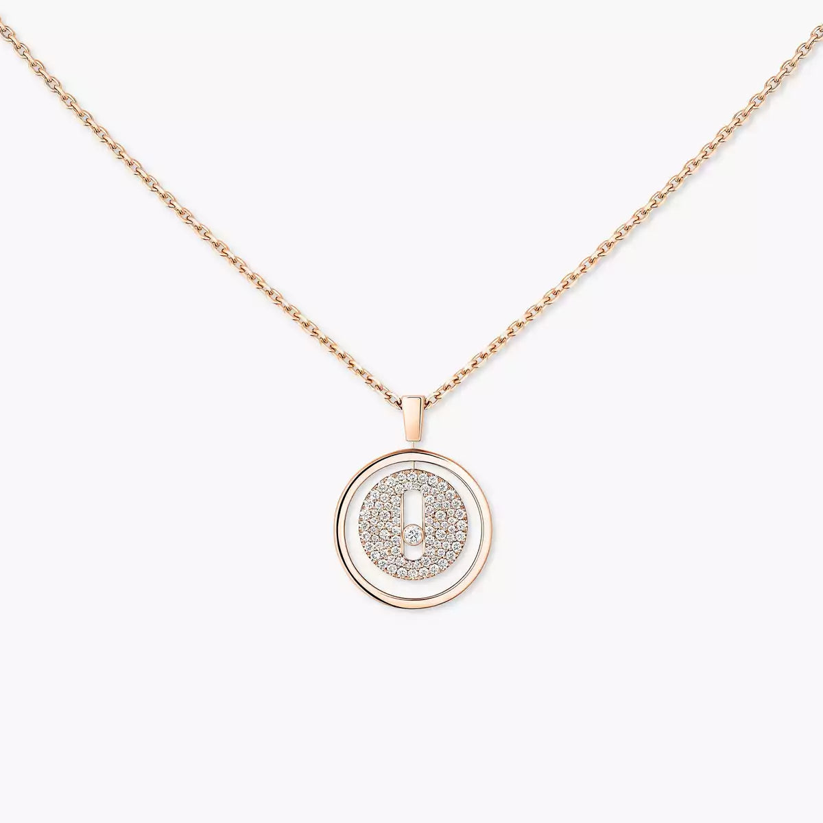 [Amore] Lucky Move Diamond Necklace