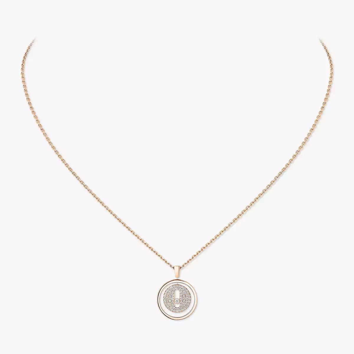 [Amore] Lucky Move Diamond Necklace
