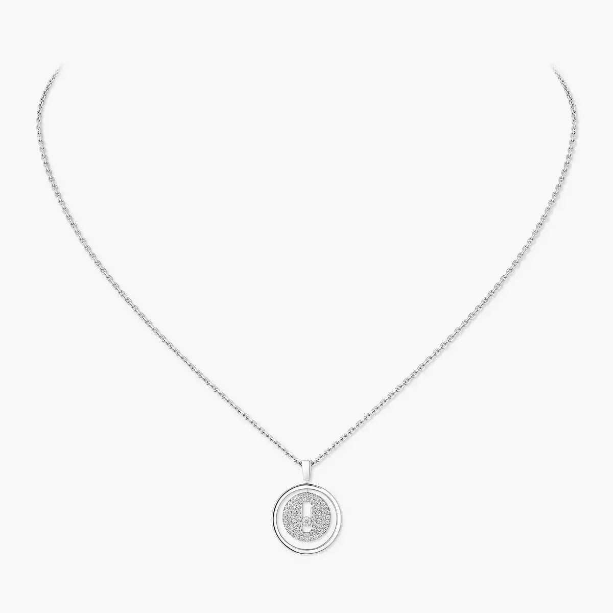 [Amore] Lucky Move Diamond Necklace