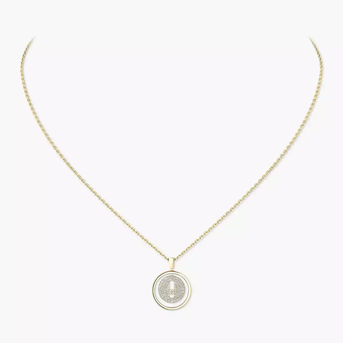 [Amore] Lucky Move Diamond Necklace