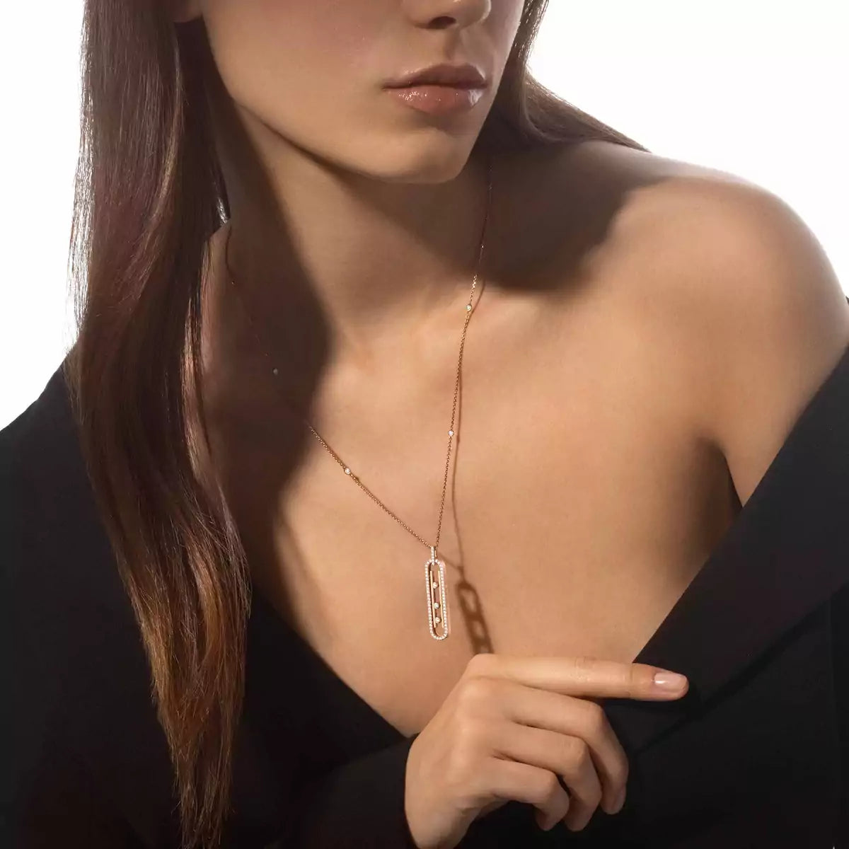 [Amore]Diamond Necklace Move 10Th