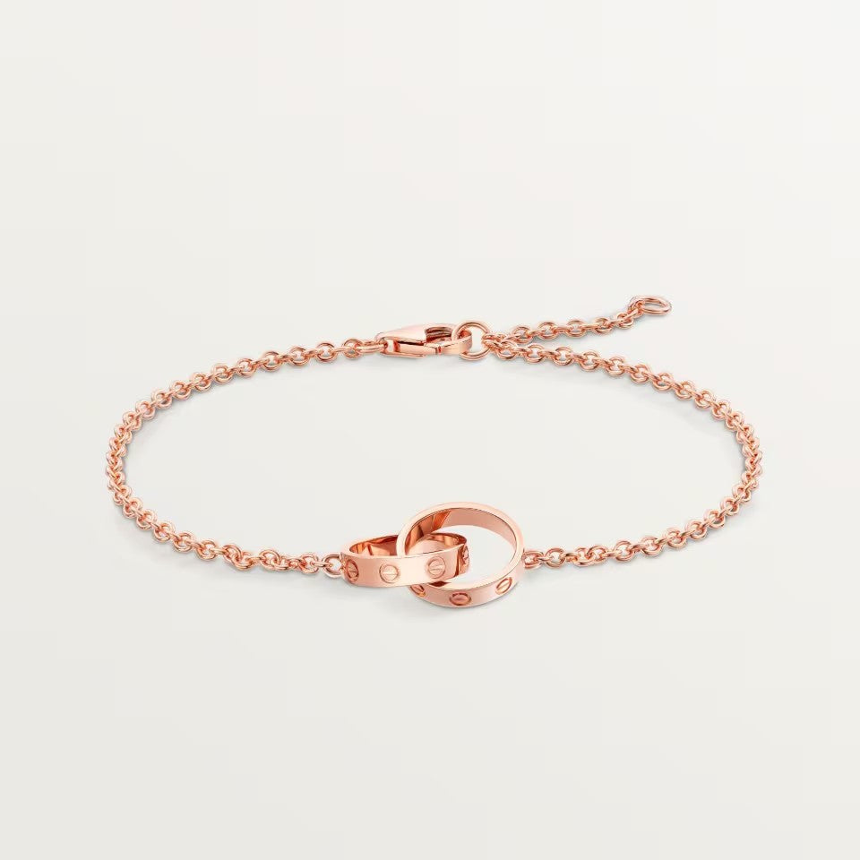 [Amore]LOVE BRACELET DOUBLE RING