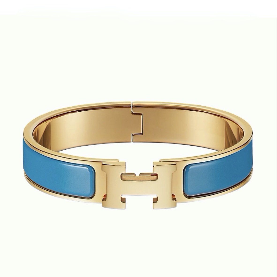[Amore]H BRACELET TURQUOISE 12MM