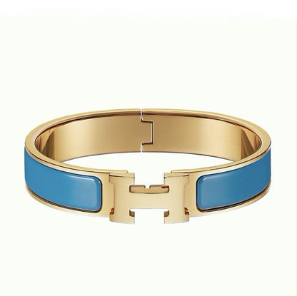[Amore]H BRACELET TURQUOISE 12MM