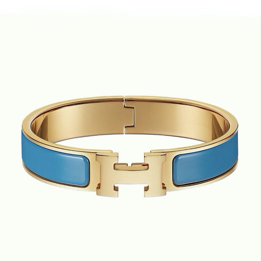 [Amore]H BRACELET TURQUOISE 12MM