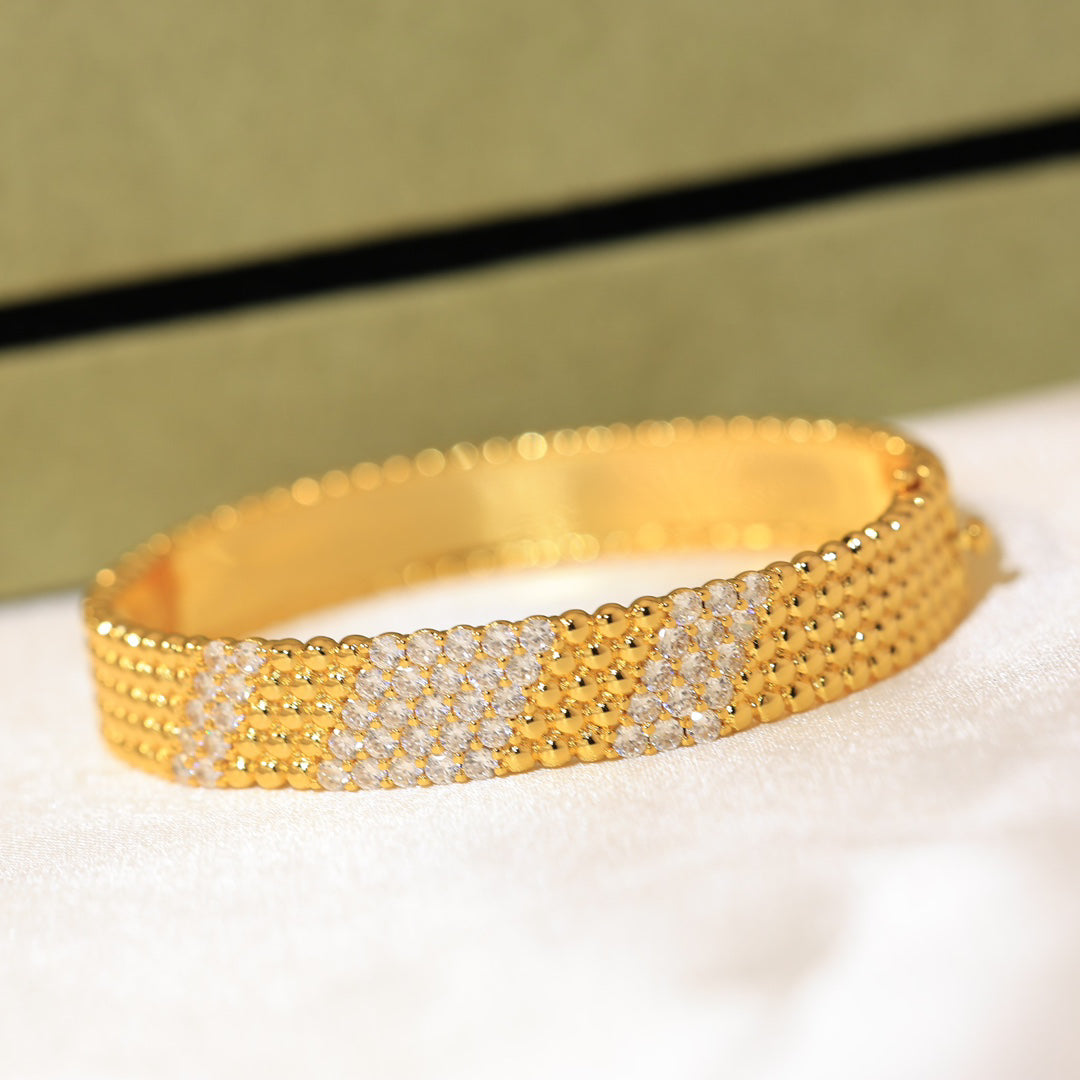 [Amore]  FIVE-ROW DIAMOND BRACELET