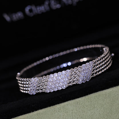 [Amore]  FIVE-ROW DIAMOND BRACELET