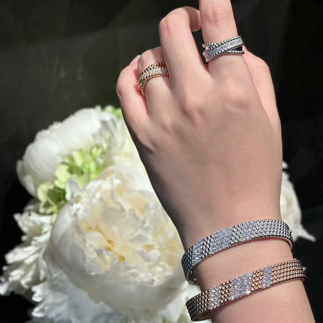 [Amore]  FIVE-ROW DIAMOND BRACELET