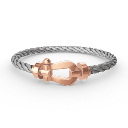[Amore]FORCE LARGE HORSESHOE NO DIAMOND BRACELET ROSE GOLD