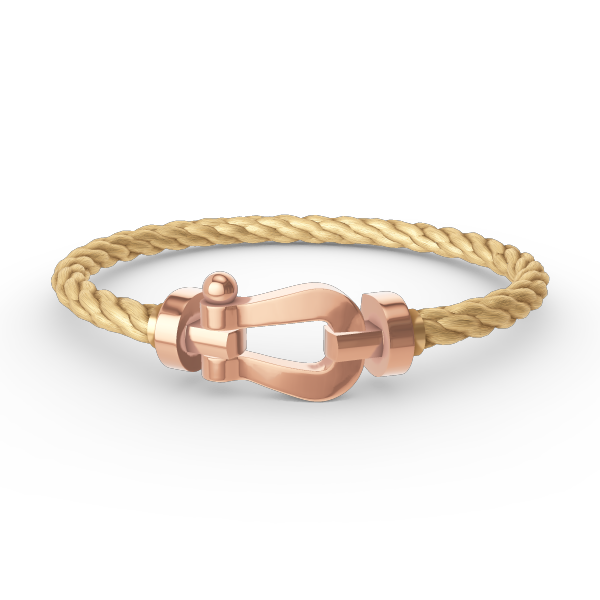 [Amore]FORCE LARGE HORSESHOE NO DIAMOND BRACELET ROSE GOLD