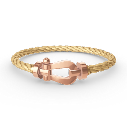 [Amore]FORCE LARGE HORSESHOE NO DIAMOND BRACELET ROSE GOLD