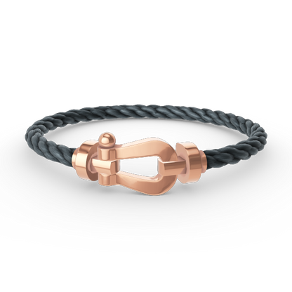 [Amore]FORCE LARGE HORSESHOE NO DIAMOND BRACELET ROSE GOLD