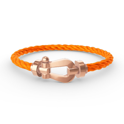 [Amore]FORCE LARGE HORSESHOE NO DIAMOND BRACELET ROSE GOLD