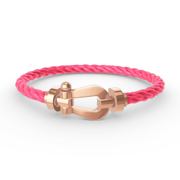 [Amore]FORCE LARGE HORSESHOE NO DIAMOND BRACELET ROSE GOLD