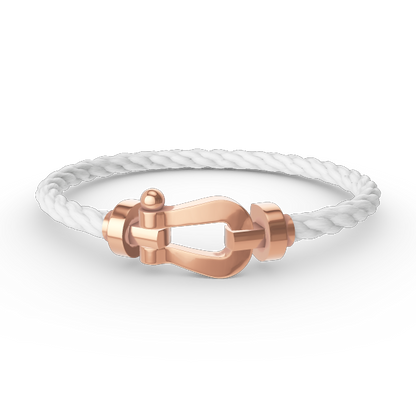 [Amore]FORCE LARGE HORSESHOE NO DIAMOND BRACELET ROSE GOLD