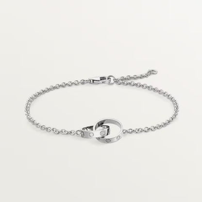 [Amore]LOVE BRACELET DOUBLE RING