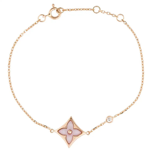 [Amore]STAR 1 DIAMOND PINK GOLD BRACELET