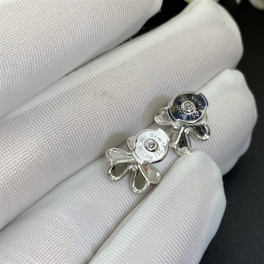 [Amore]FRIVOLE MINI SILVER FLOWER EARRINGS