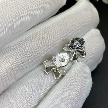 [Amore]FRIVOLE MINI SILVER FLOWER EARRINGS