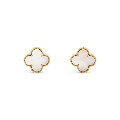 [Amore]CLOVER MINI GOLD EARRINGS