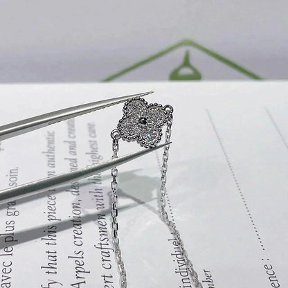 [Amore]CLOVER  SINGLE FLOWER BRACELET SILVER