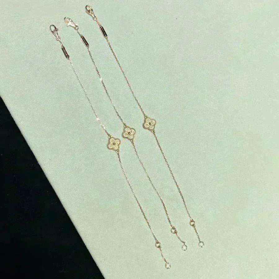 [Amore]CLOVER SINGLE FLOWER BRACELET