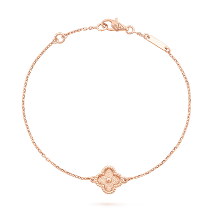 [Amore]CLOVER SINGLE FLOWER BRACELET