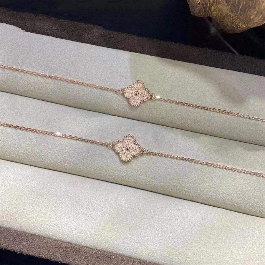 [Amore]CLOVER SINGLE FLOWER BRACELET