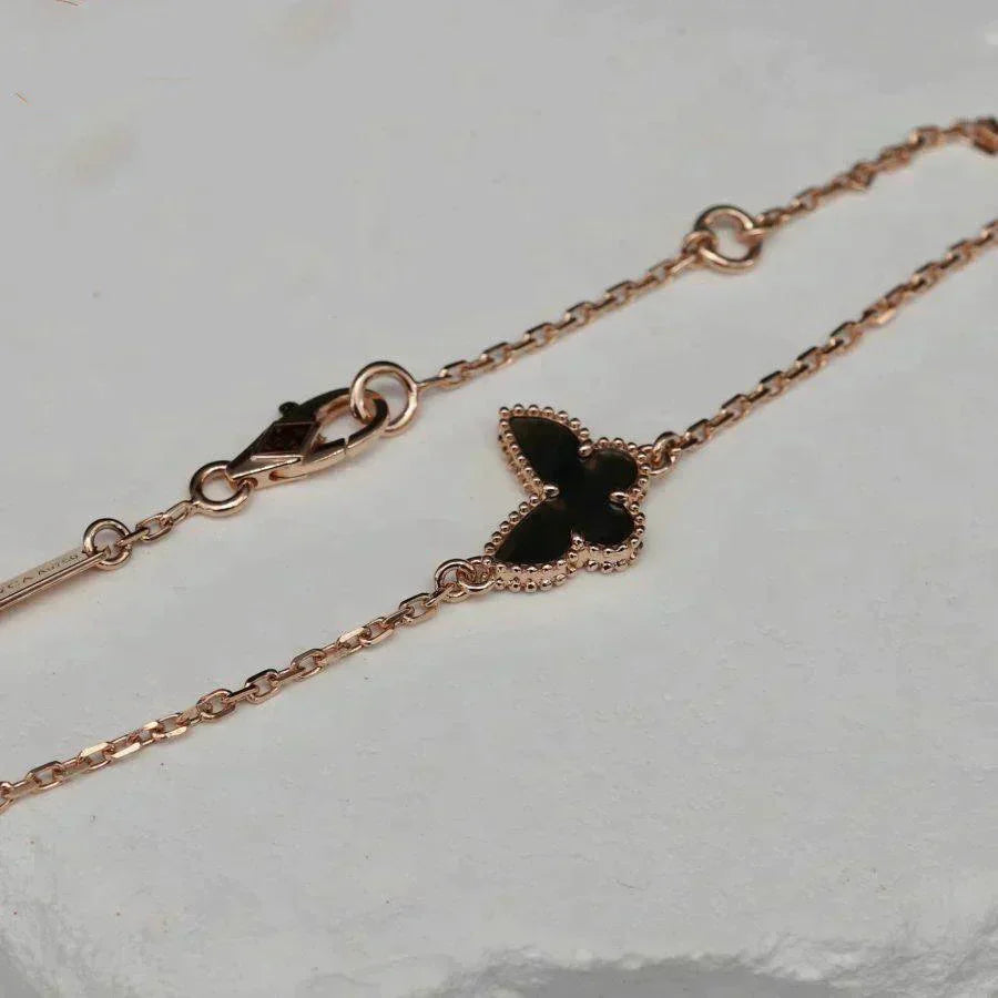 [Amore]BUTTERFLY ONYX  BUTTERFLY BRACELET