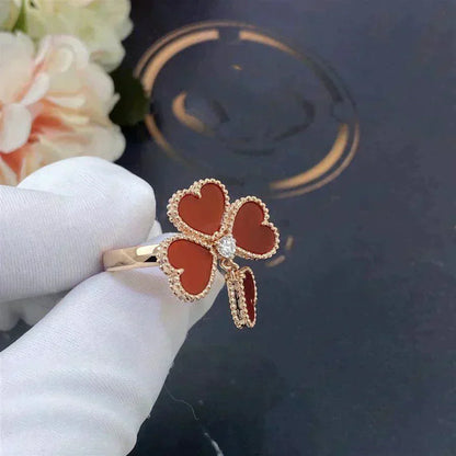 [Amore]SWEET CLOVER CARNELIAN RING