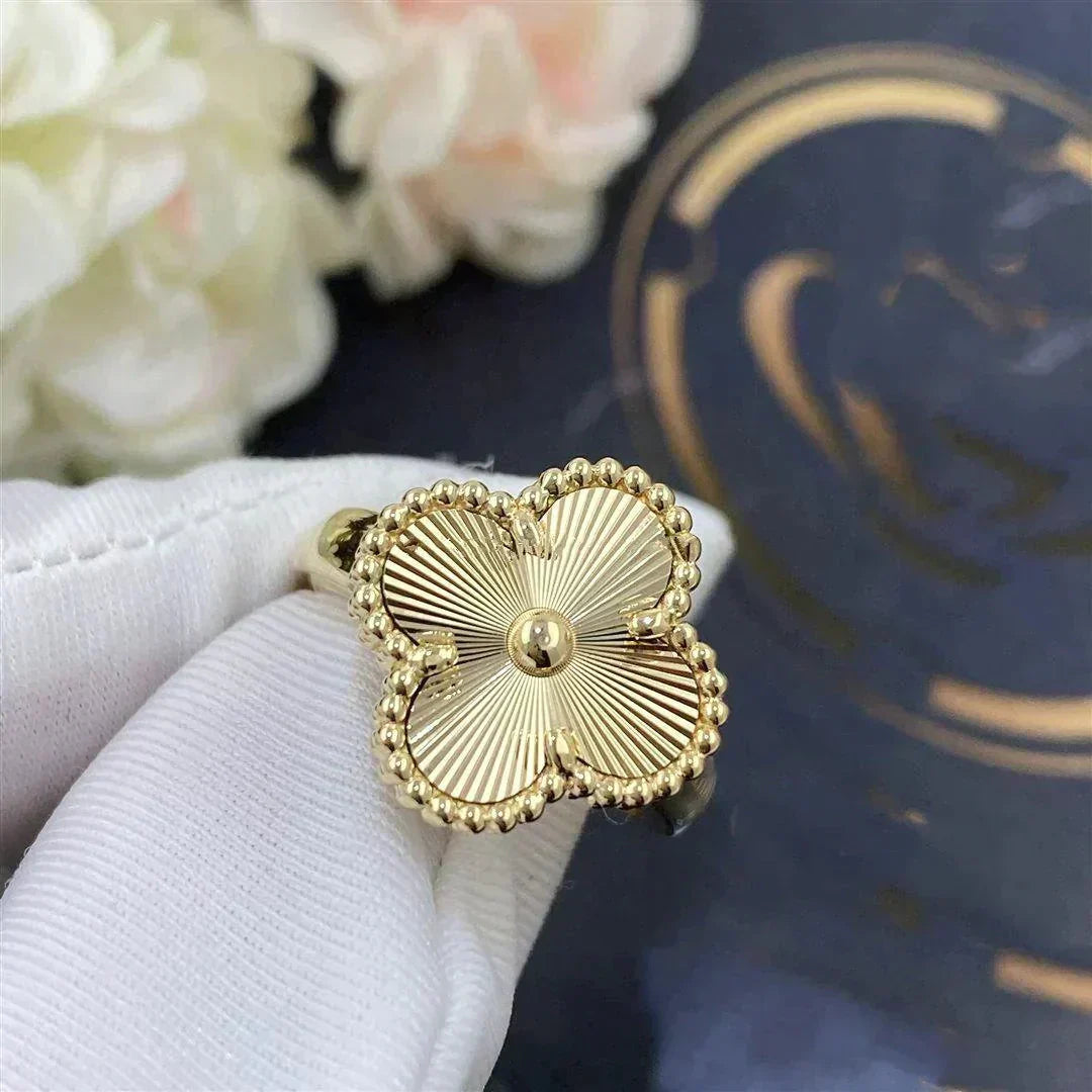 [Amore]CLOVER GOLD RING