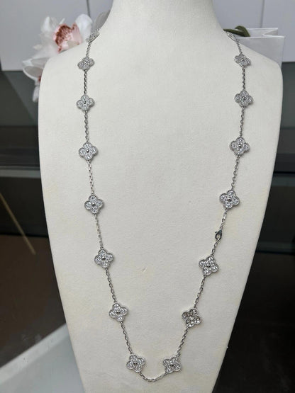 [Amore]CLOVER 20 MOTIFS DIAMOND SILVER