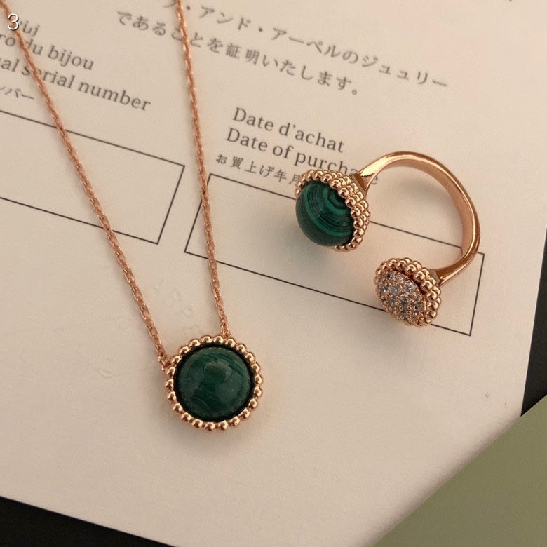 [Amore]PERLEE COULEURS DIAMOND ROSE GOLD BETWEEN THE FINGER RING