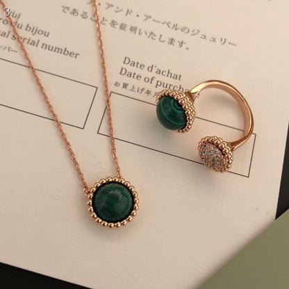 [Amore]PERLEE COULEURS DIAMOND ROSE GOLD BETWEEN THE FINGER RING