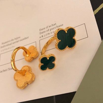 [Amore]CLOVER BETWEEN THE FINGER RING